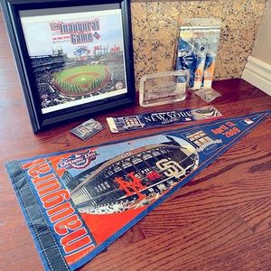 Lot of NY Mets Citi Field Inaugural Season Memorabilia
